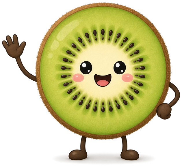 KiwiGoMore kiwi mascot